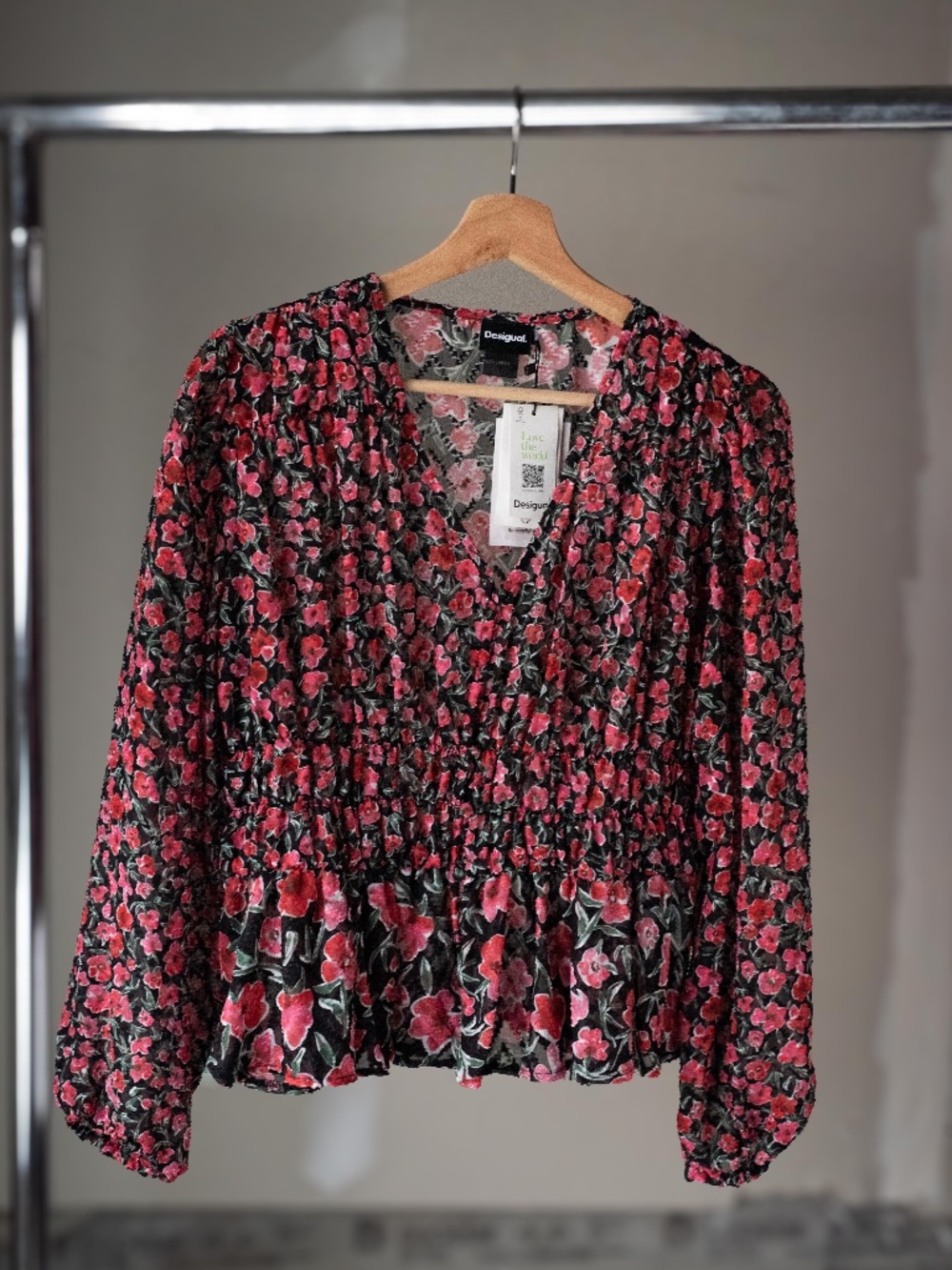 Desigual Floral Blouse